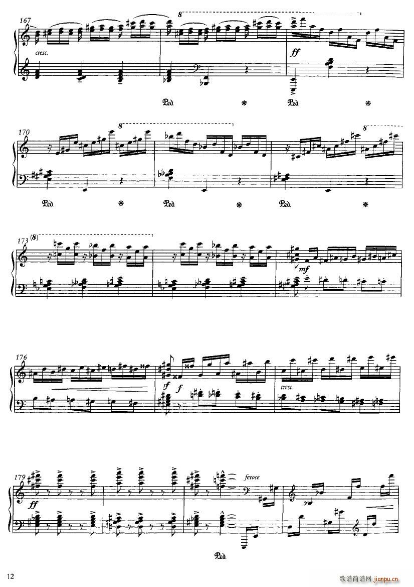 Bowen Toccata Op 155 Toccata Op 155(ʮ�ּ�����)14
