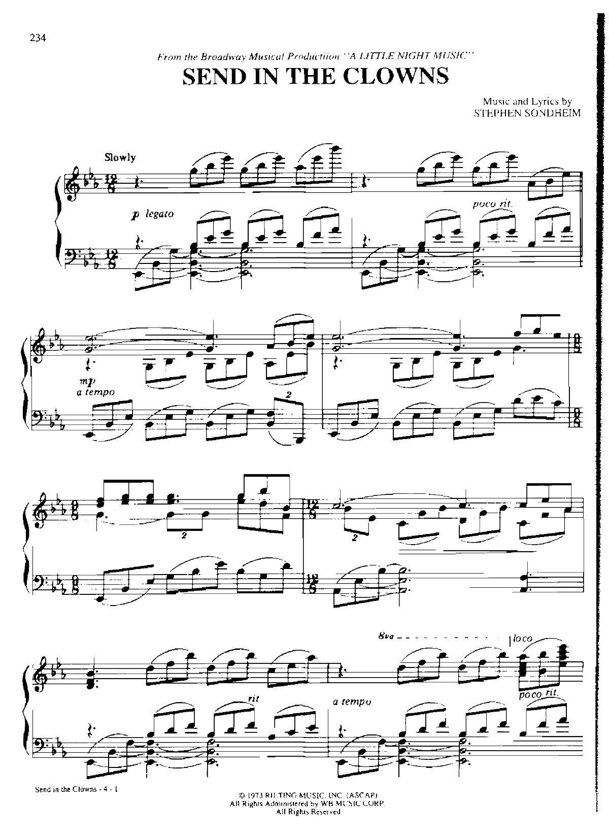 SEND IN THE CLOWNS Dan Coates �������{ ��(����V)1