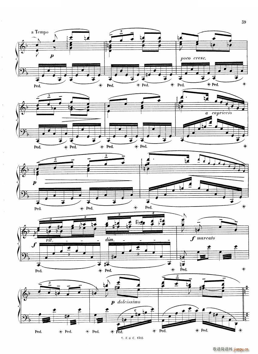 Chaminade 6 Etudes Op35 һ 6 Etudes Op35 һ(ʮ�ּ�����)39