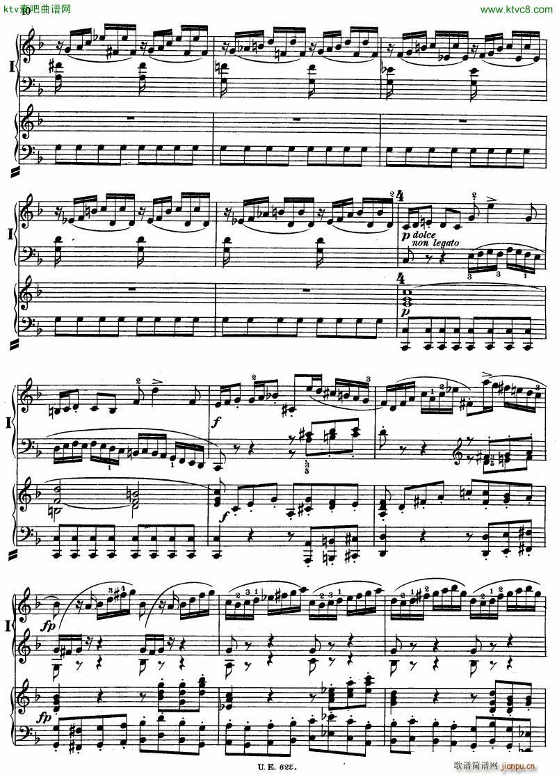 Bach JS BWV 1052 Keyboard Concerto in d ed R ntgen(����V)10