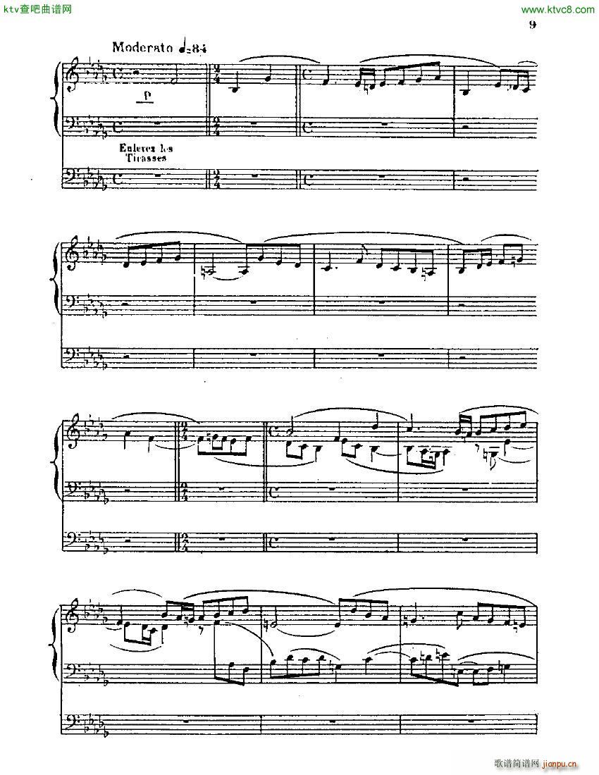 Blin Rene Symphonie mvt 1 solo organ(����V)9