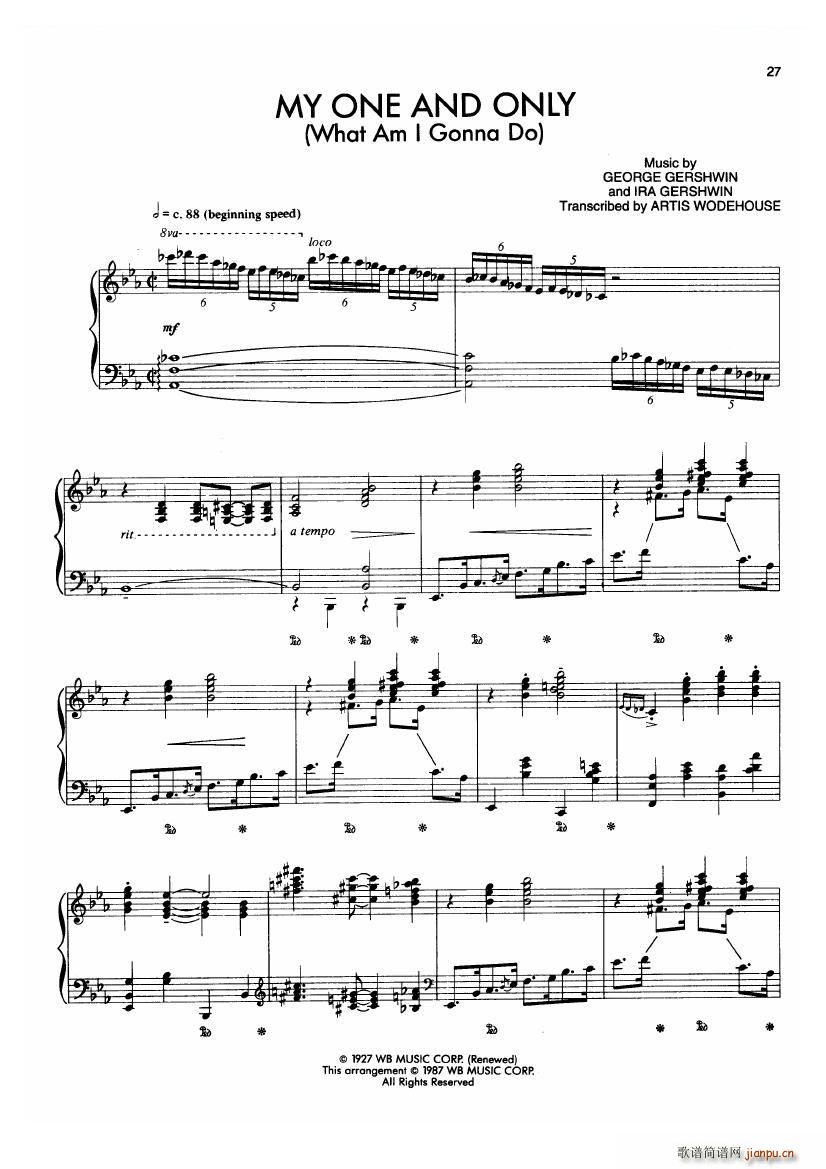 Gershwin wodehouse my my(ʮ�ּ�����)1