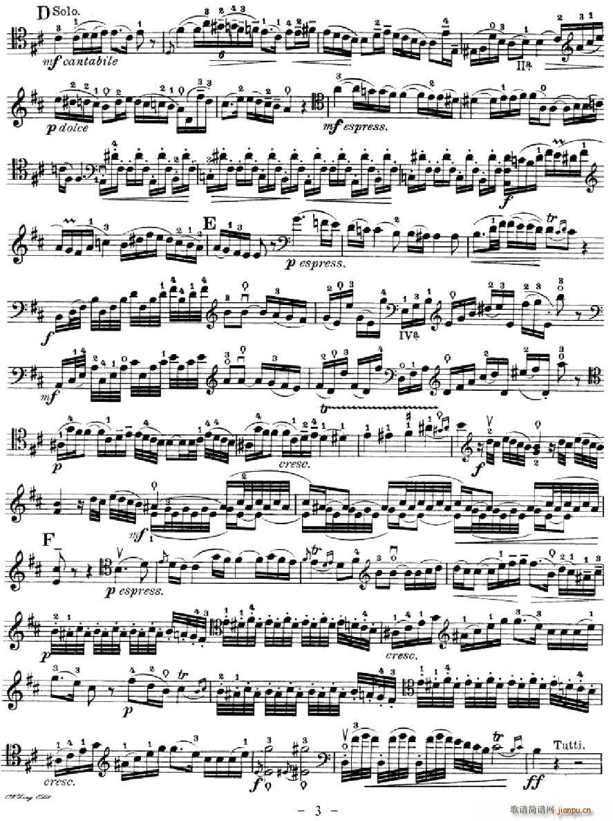 J. Haydn Concerto in D Major(�������V)3