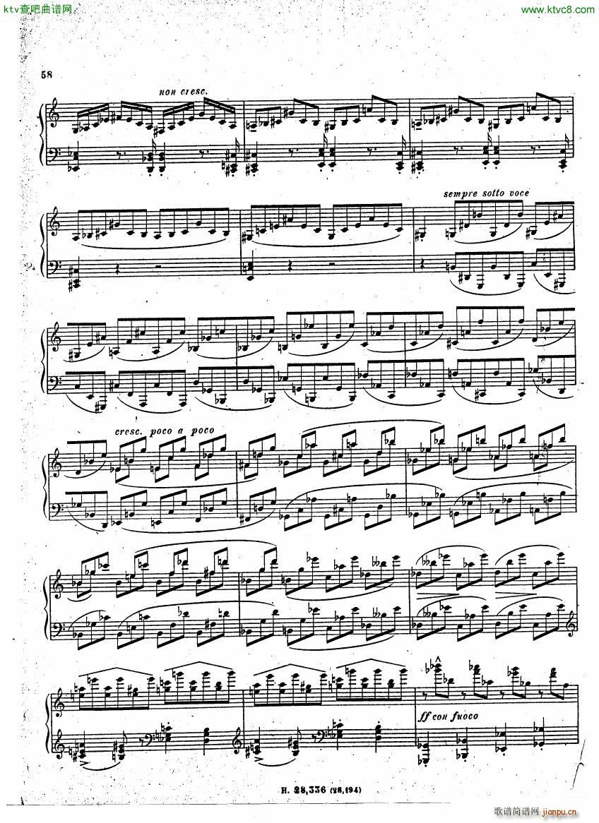 BUSONI Prelude and Study in Arpeggios(����V)12