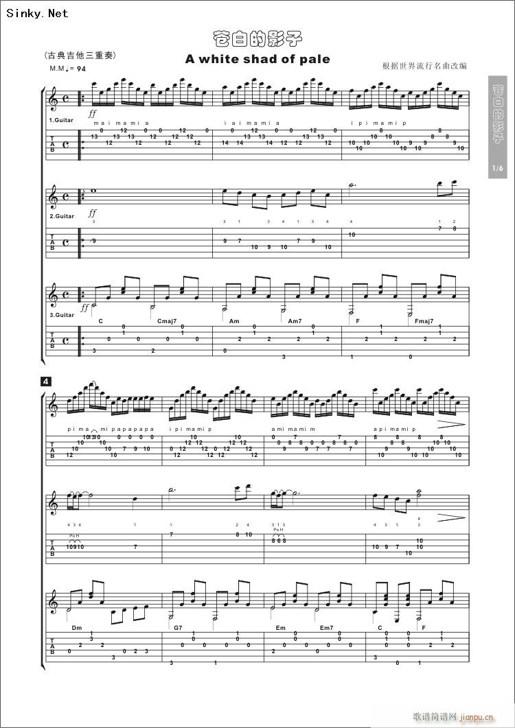 a white shad of pale(�����V)1