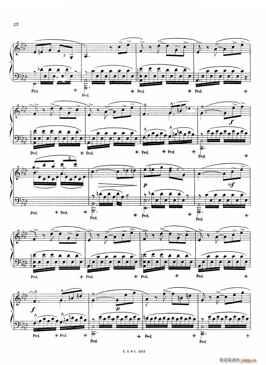 Chaminade 6 Etudes Op35 һ 6 Etudes Op35 һ(ʮ�ּ�����)22