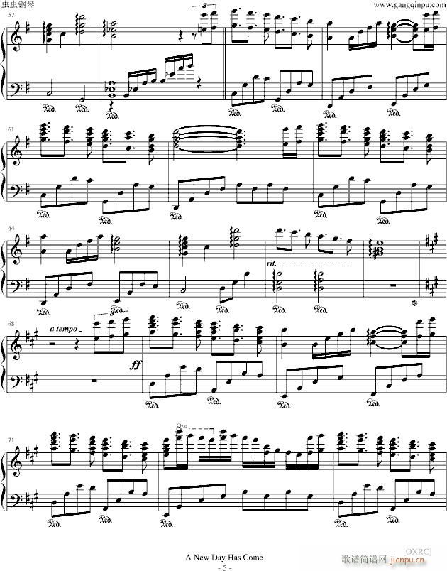 OXRC A New Day Has Come ���(��i)��(l��i)�R(����V)5