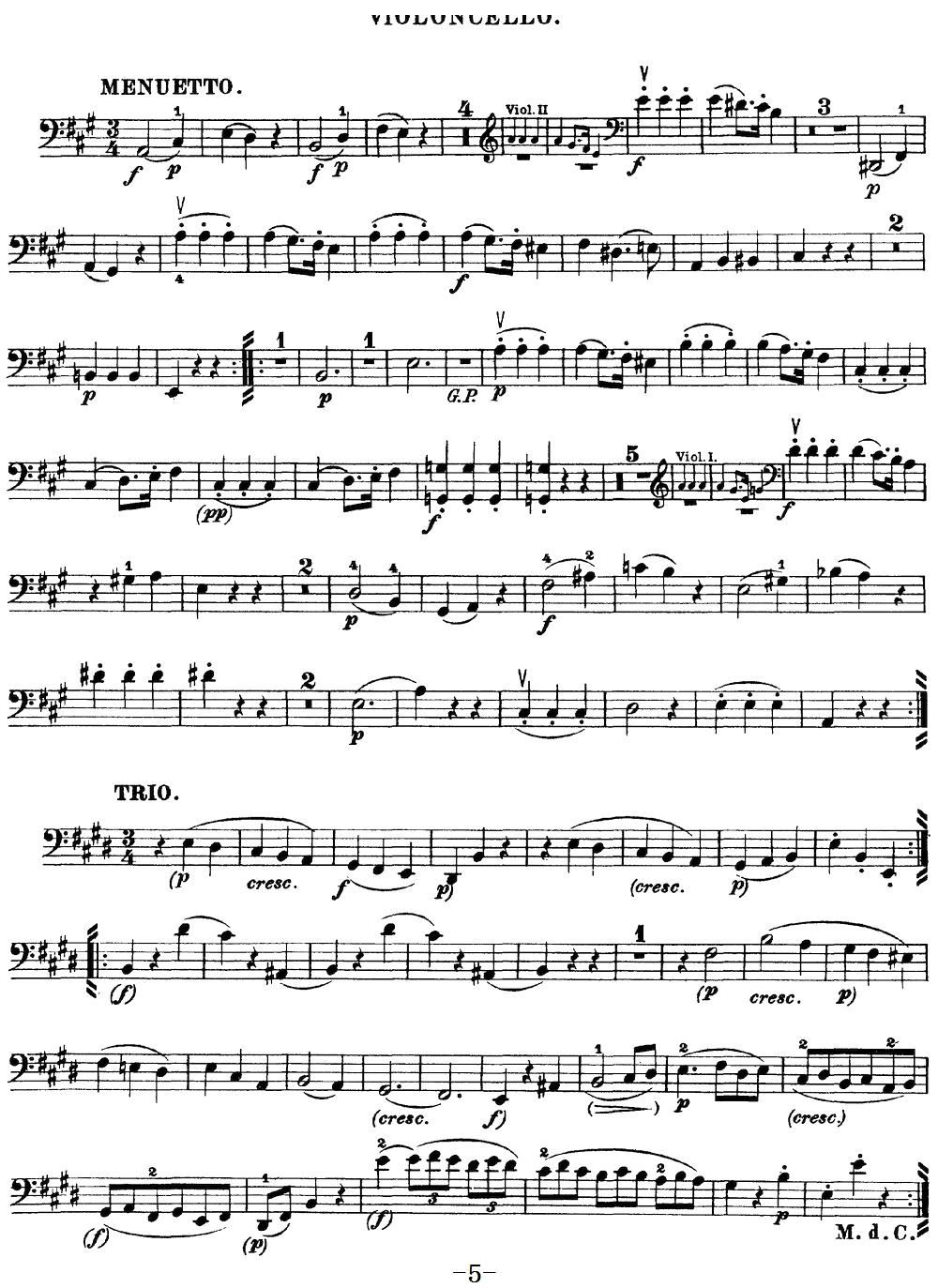 Mozart Quartet No 18 in A Major K 464 Cello(ʮ�ּ�����)5