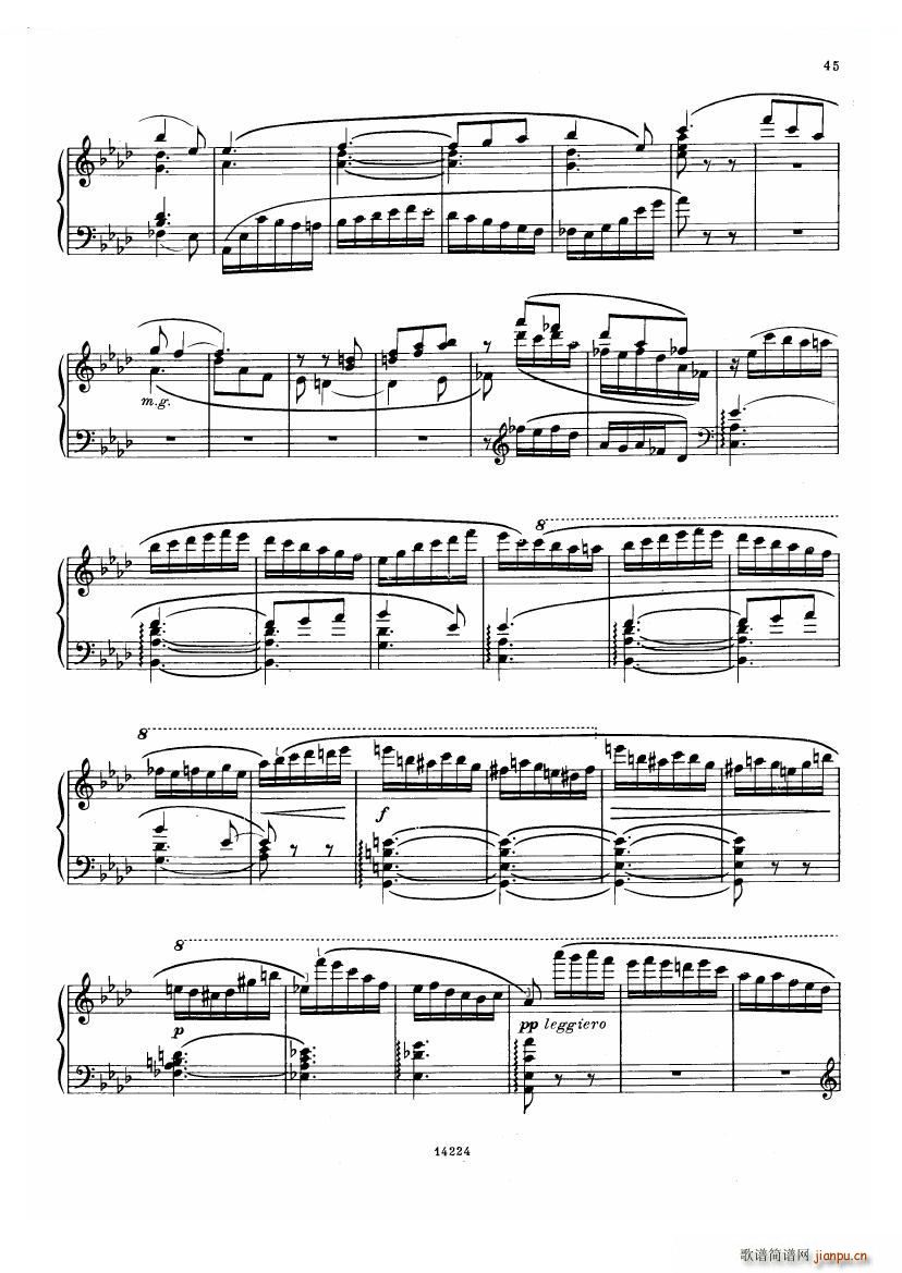 Balakirev Scherzo No 1 Scherzo No 1(ʮ�ּ�����)8