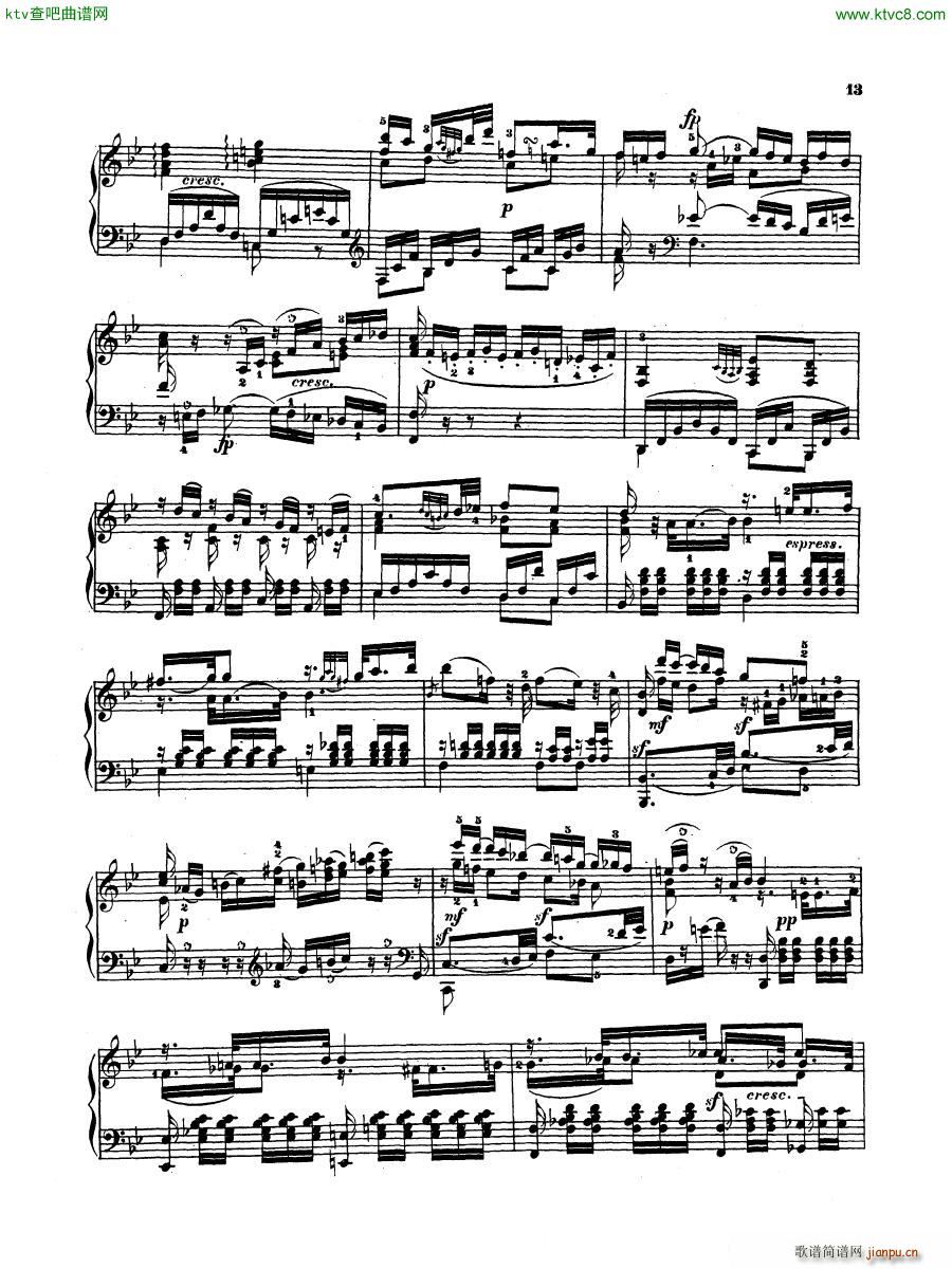 Hummel Sonata No 2 Op 13(����V)12