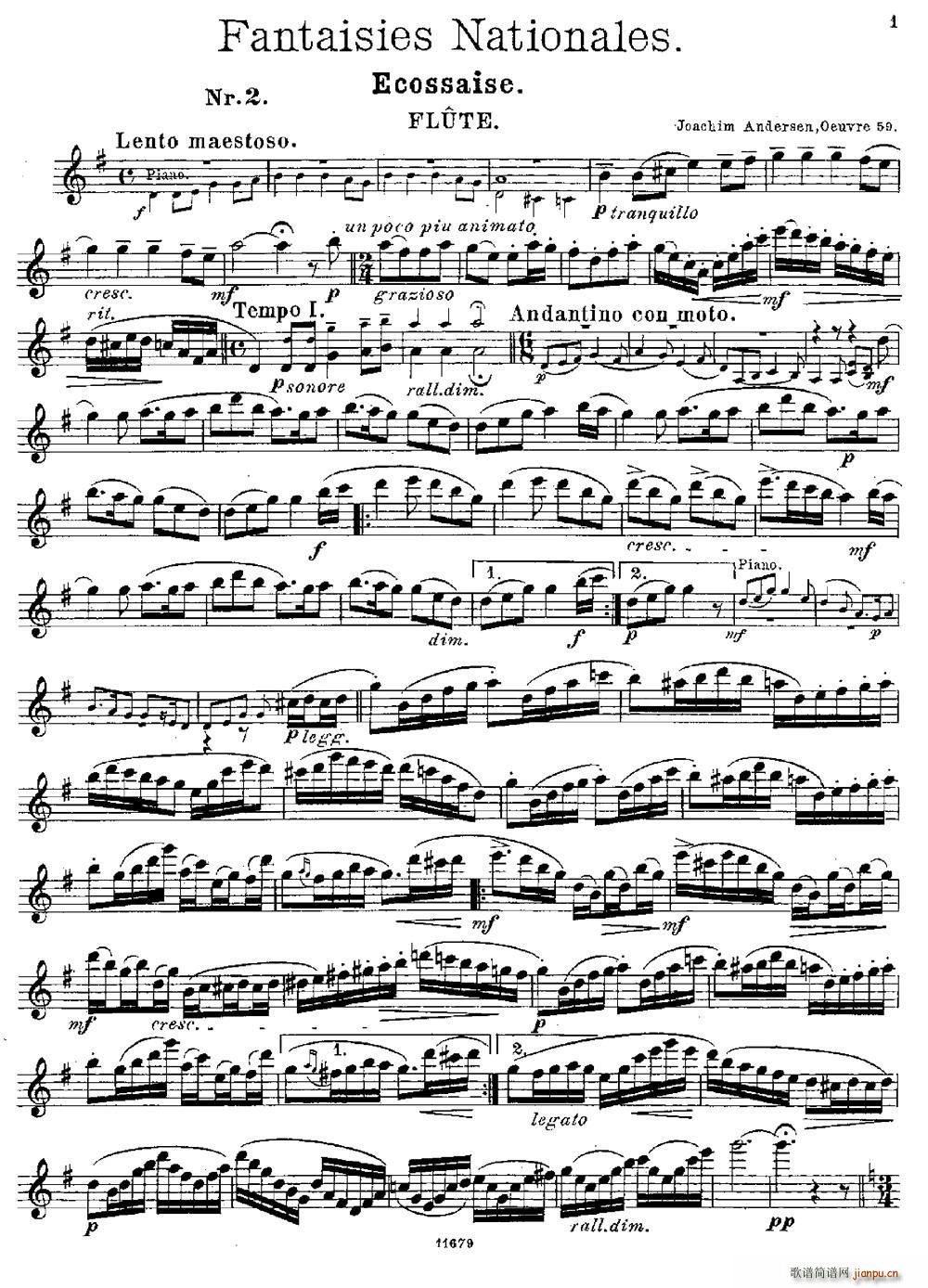 Fantaisies nationales Ecossais Op 59 No 2(�Ѻ��V)1