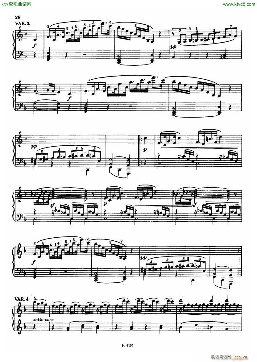 Czech piano variations from 18th century(����V)21