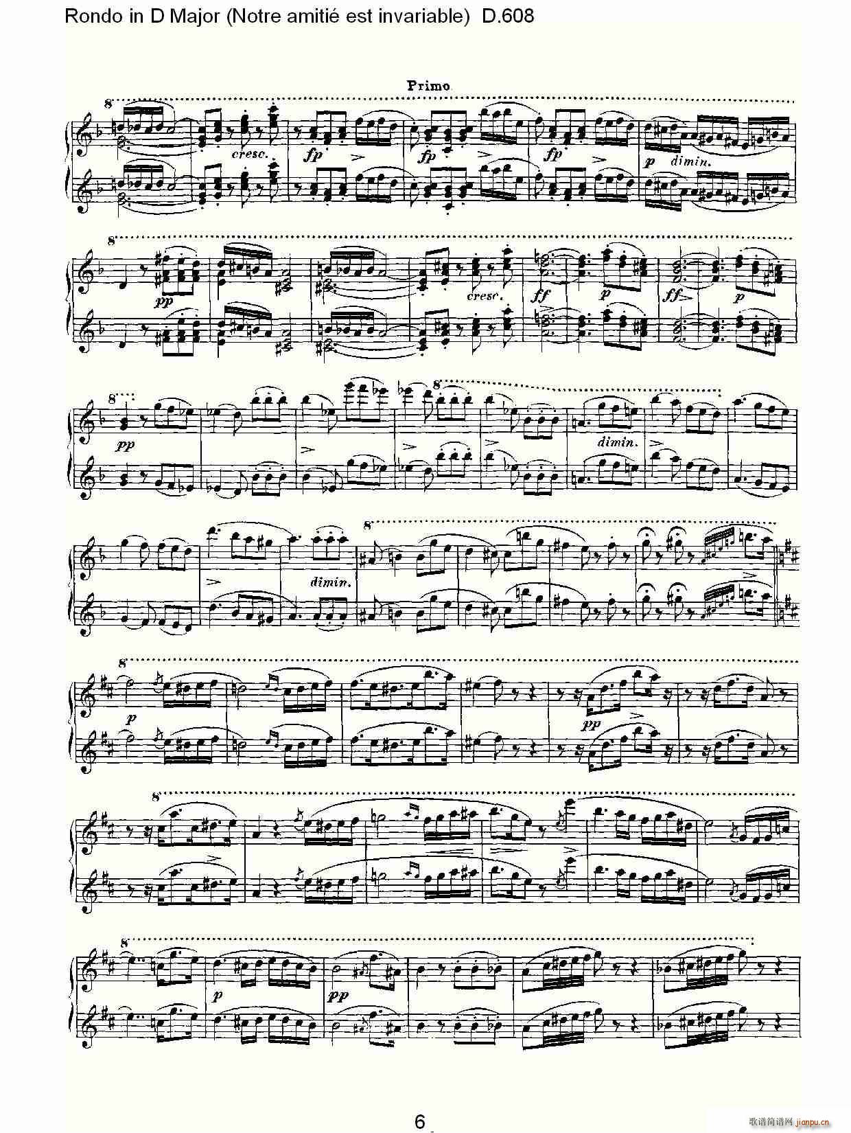 Rondo in D Major(ʮ�ּ�����)6