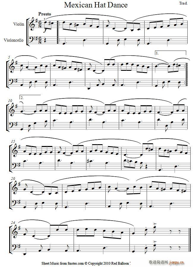 Mexican Hat Dance(С�����V)1