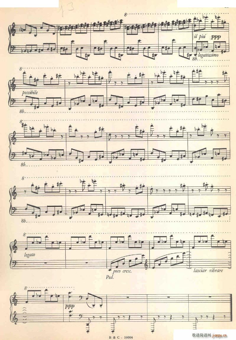 Ginastera Sonata No 1 Sonata No 1(ʮ�ּ�����)13