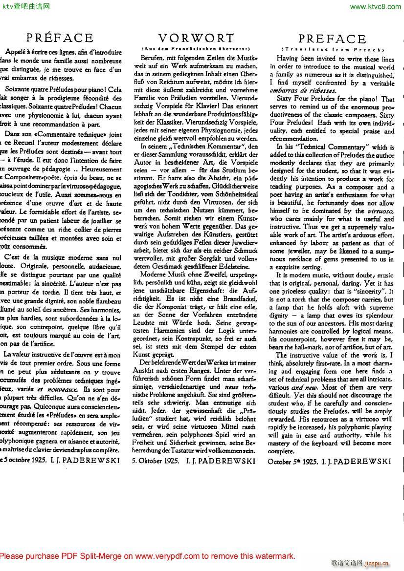 Blanchet Op 41 64 Preludes ��(����V)8