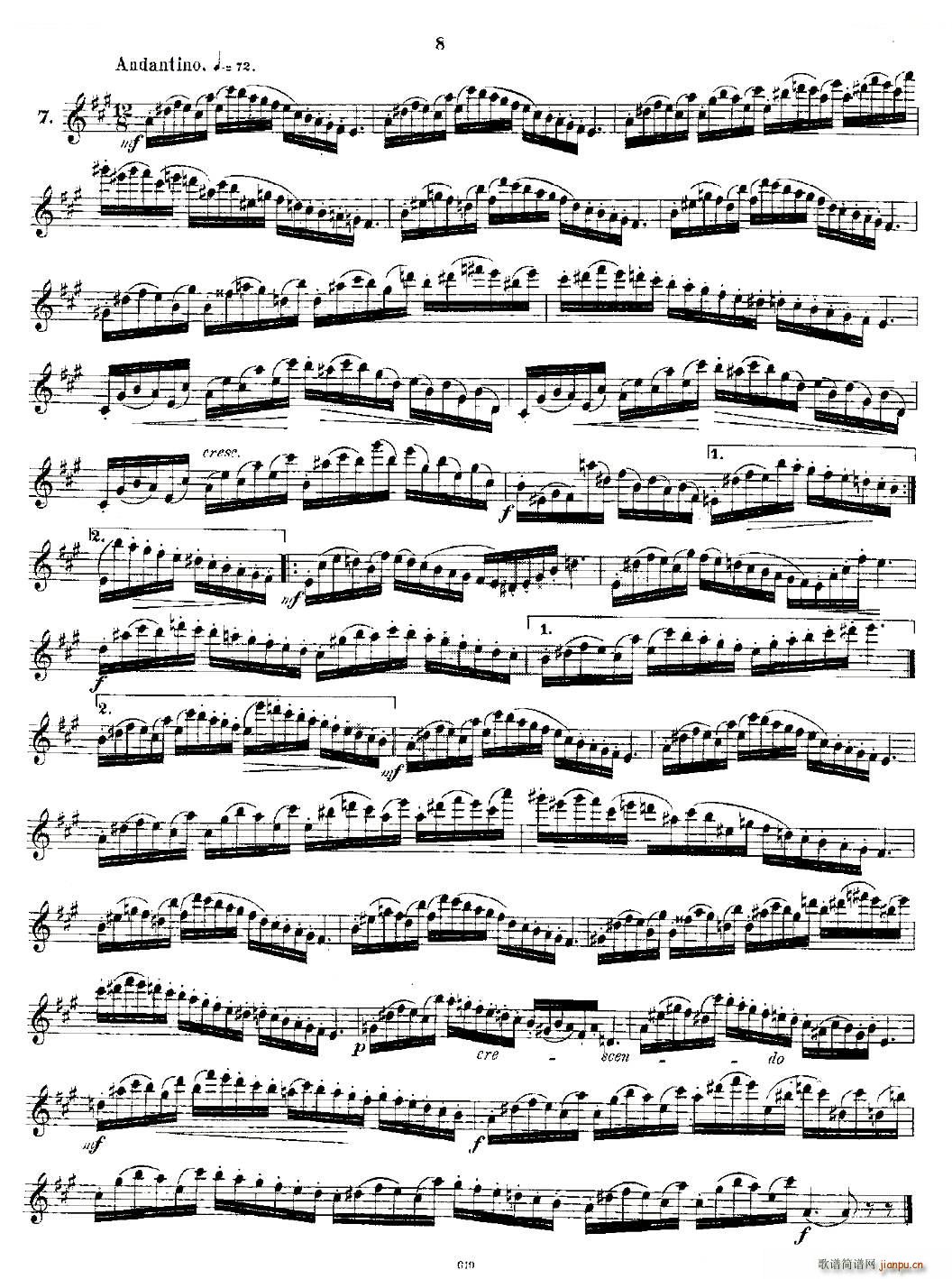 Andersen etude op30 ֮1 12 ��������Ʒ30̖ �~��(ʮ�ּ�����)8