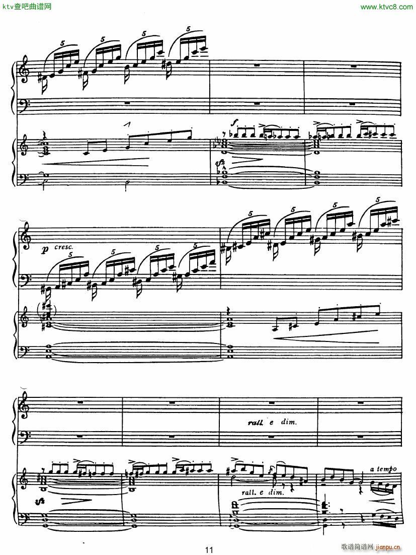 Rhapsody in Blue in Bb major Duet(����V)11