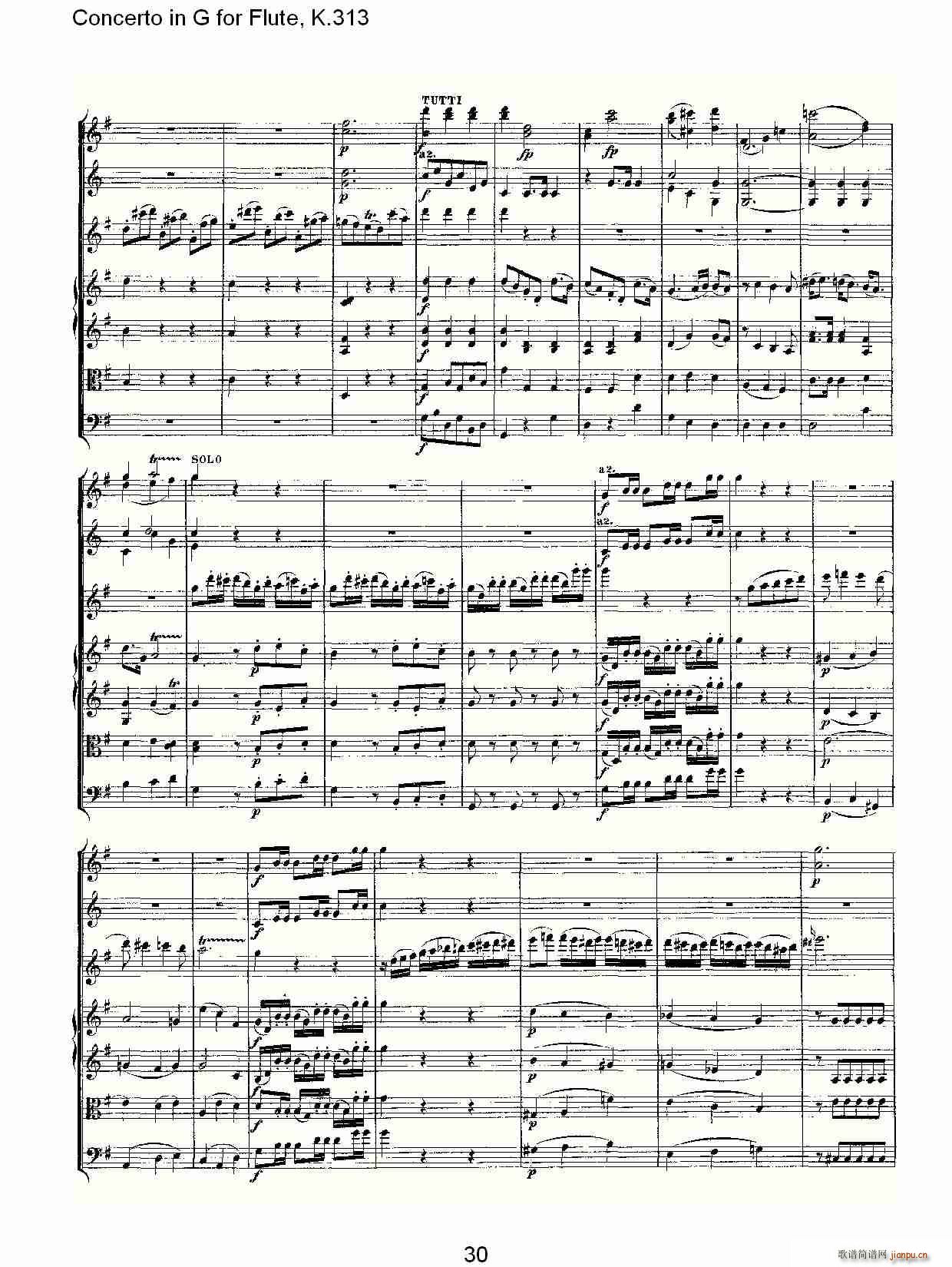 Concerto in G for Flute, K.313(�Ѻ��V)31