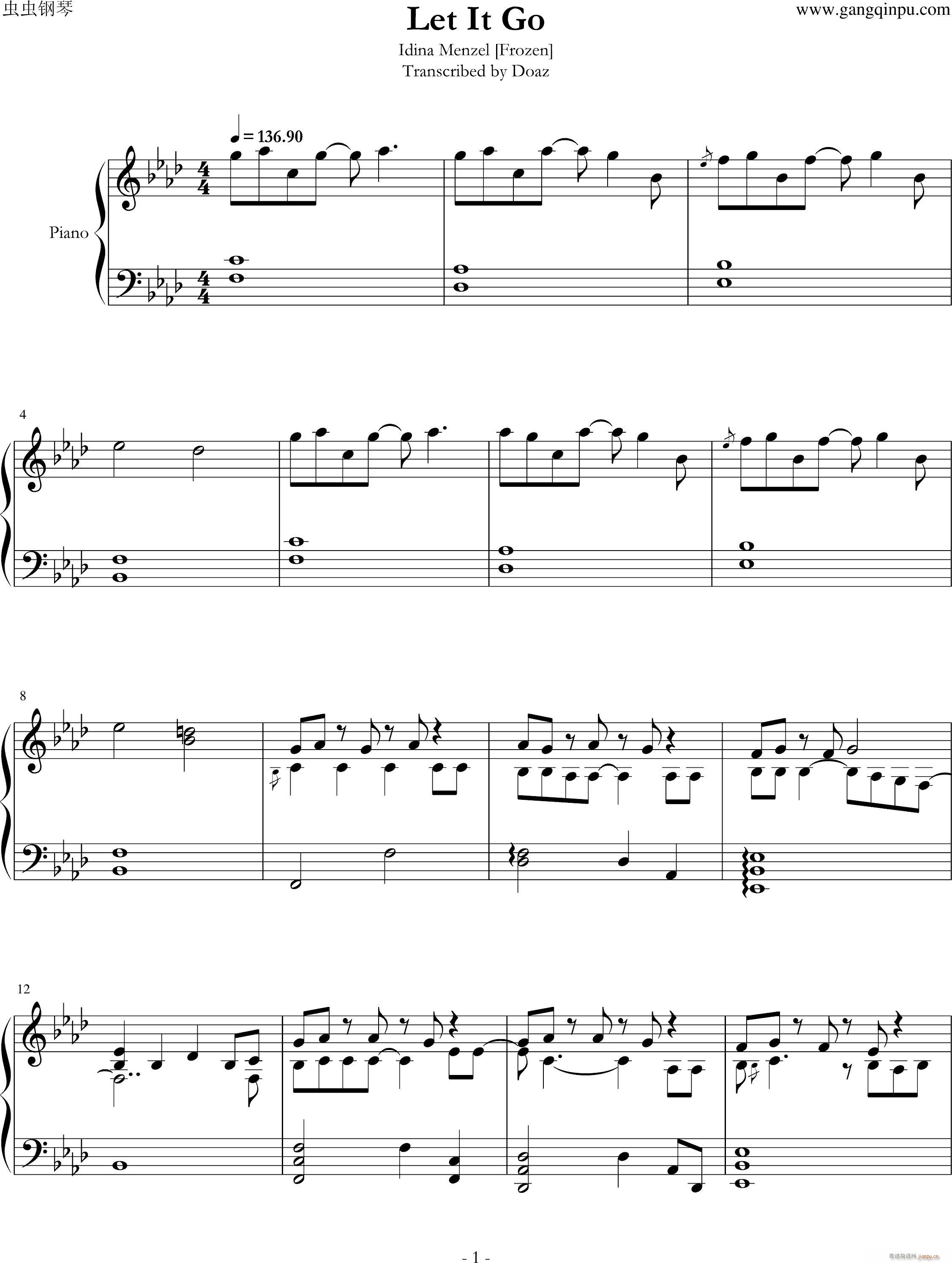 Frozen Let It Go(����V)1