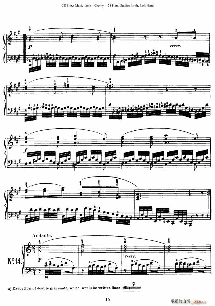 Left Hand Etudes(����V)16