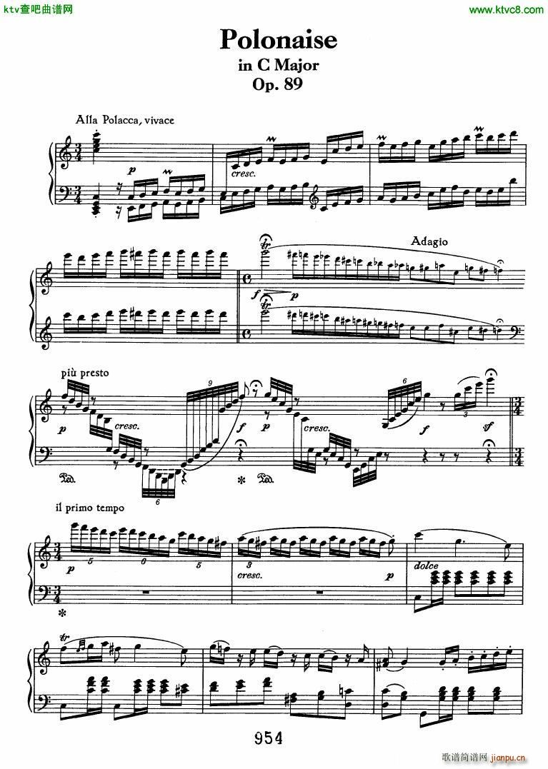 Beethoven op 89 Polonaise in C(����V)1