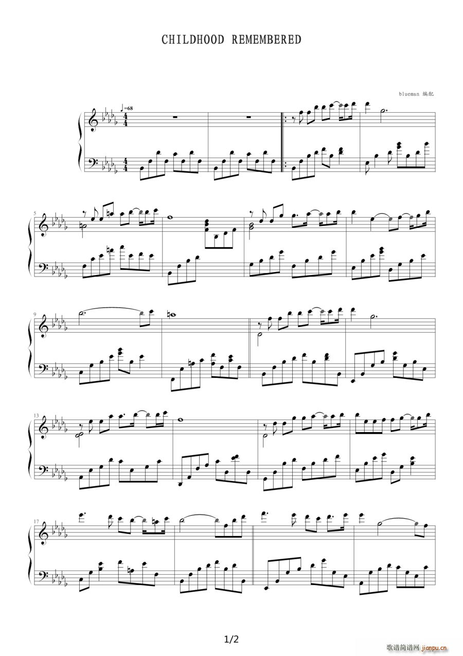 Childhood Remembered(����V)1