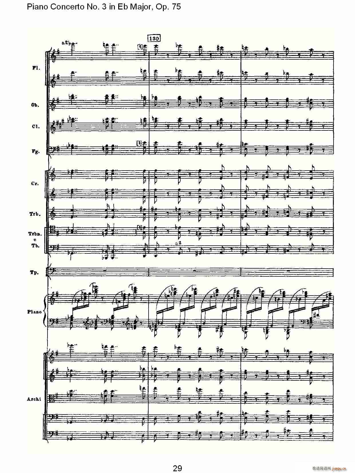 Piano Concerto No.3 in Eb Major,Op.75(����V)29