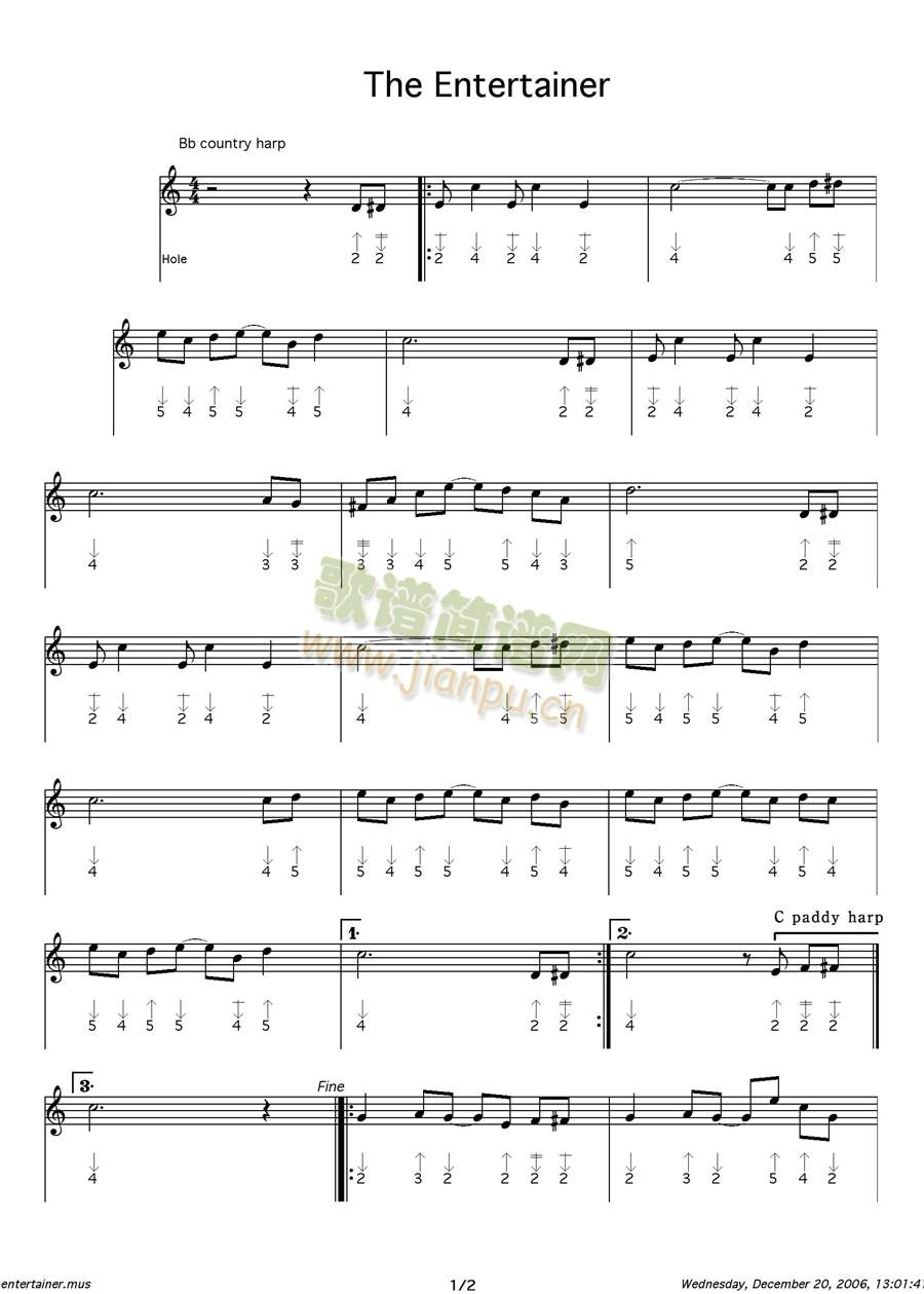 Theentertainer�����V(������(l�� )�V)1