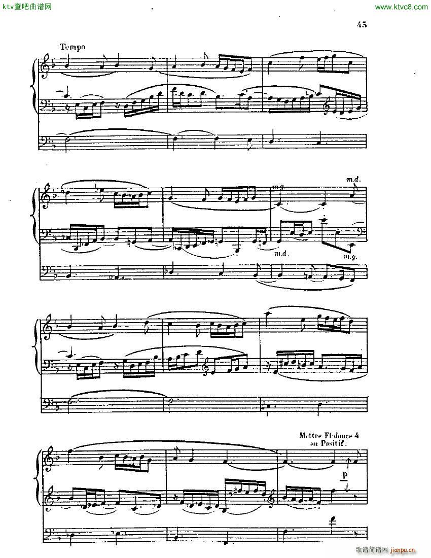 Blin Rene Symphonie mvt 3 solo organ(����V)14