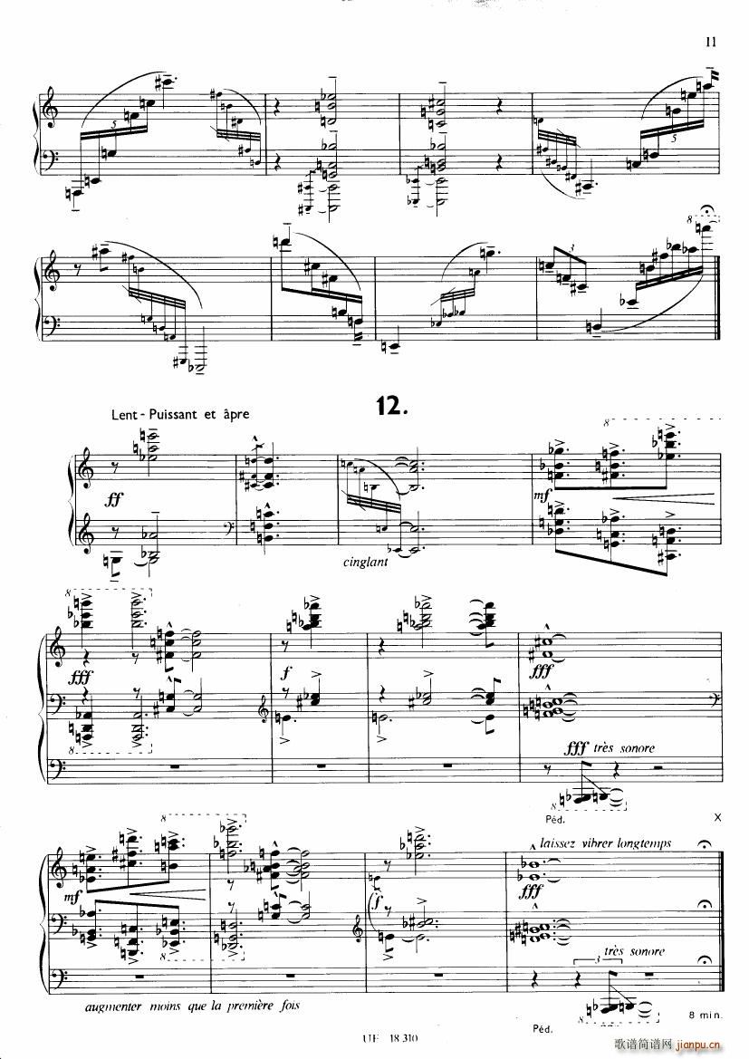 Boulez Douze Notation(����V)10