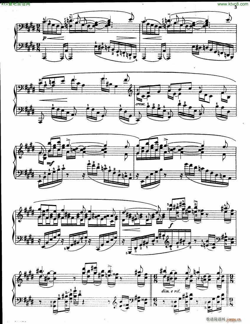 Bortkiewicz Op 42 Ballade and Op 46 Elegie(����V)3