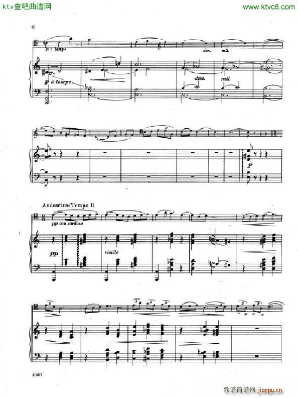 Hadley El��gie Op 36 Cello Piano(����V)5