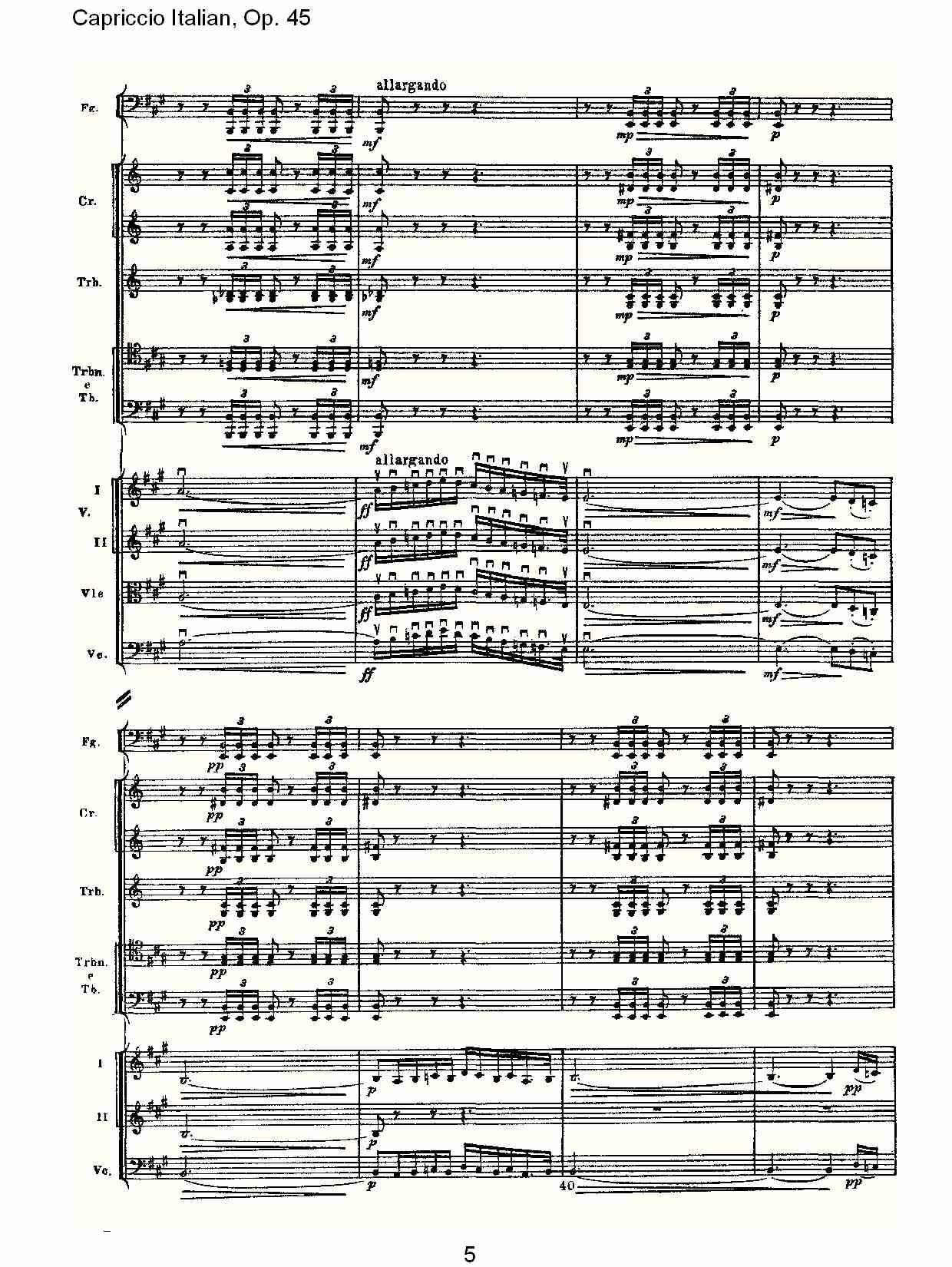 �����������,Op.45��һ��(���V)5