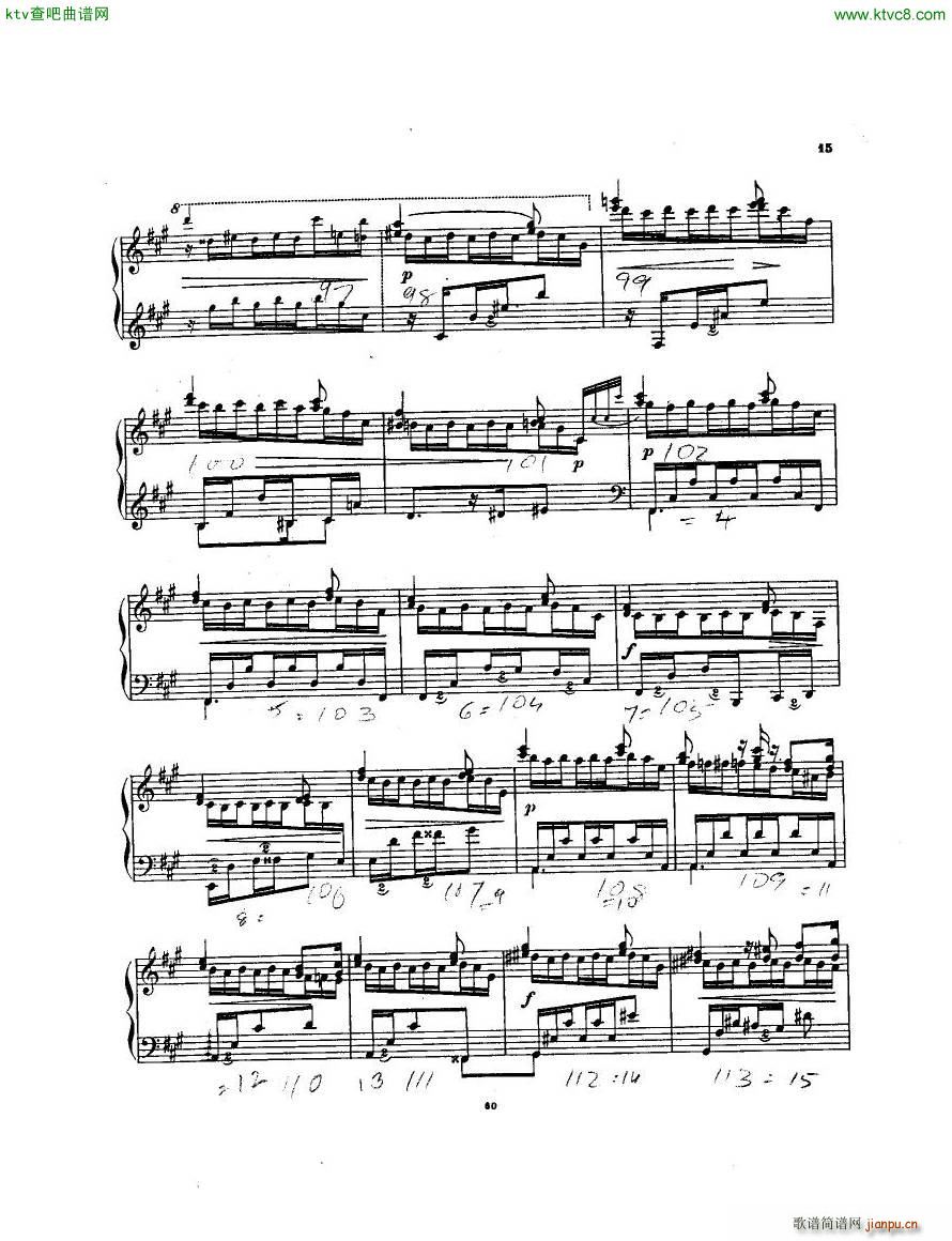 Antipov op 1 Trois Etudes(����V)14