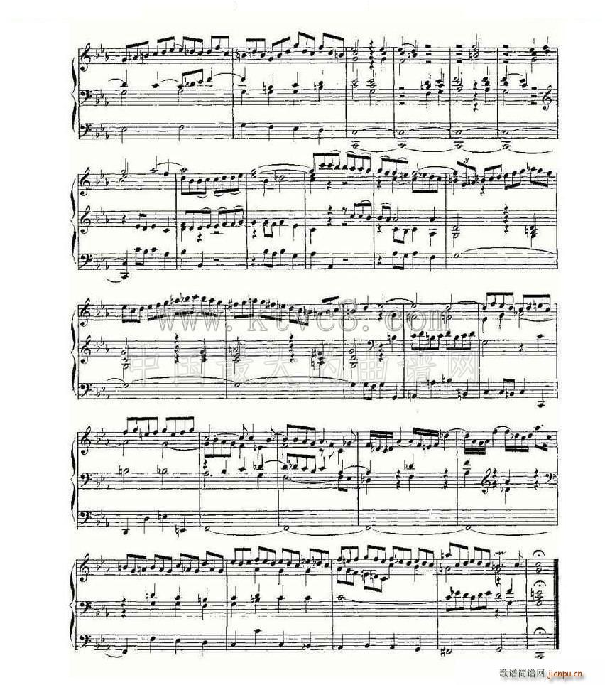 Prelude and Fugue in C Minor BWV 546 ���L(f��ng)���V(ʮ�ּ�����)6