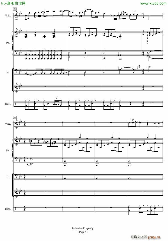 Bohemian Rhapsody �����ׁ�������(����V)5