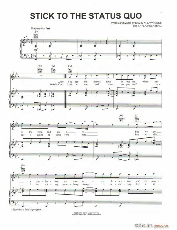 stick to the status quo(����V)1