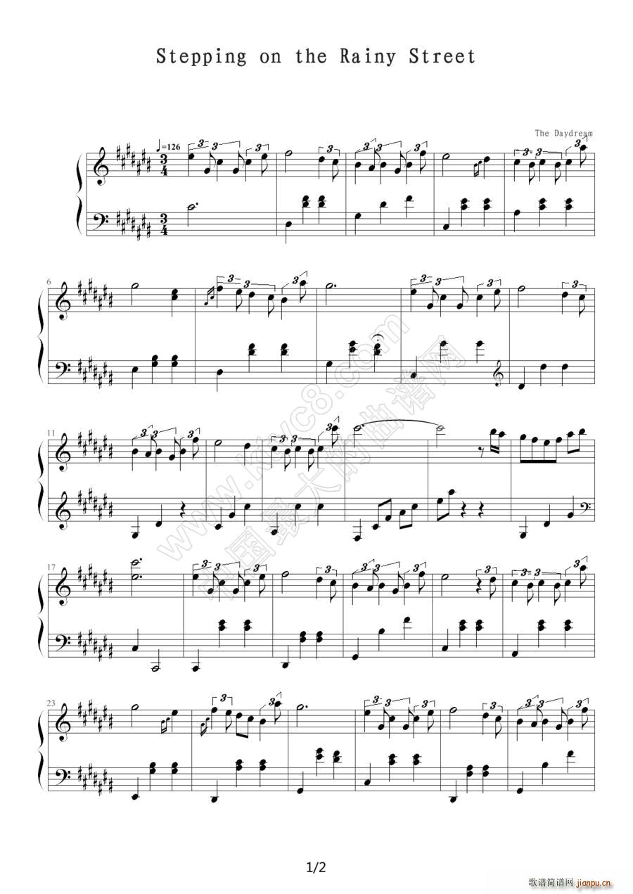 Stepping on the Rainy Street ��������(����V)1