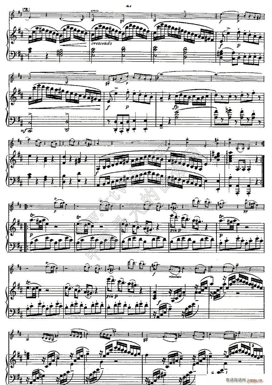 Mozart Violin Sonata No 3 KV 306 ����С�������Q��(С�����V)6