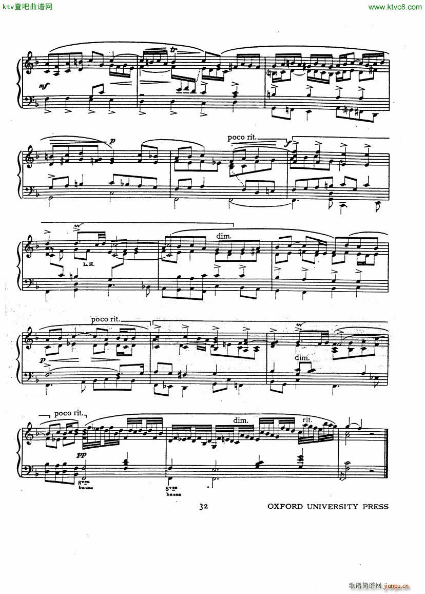 Bach JS A transcription book for Harriet Cohen(����V)35