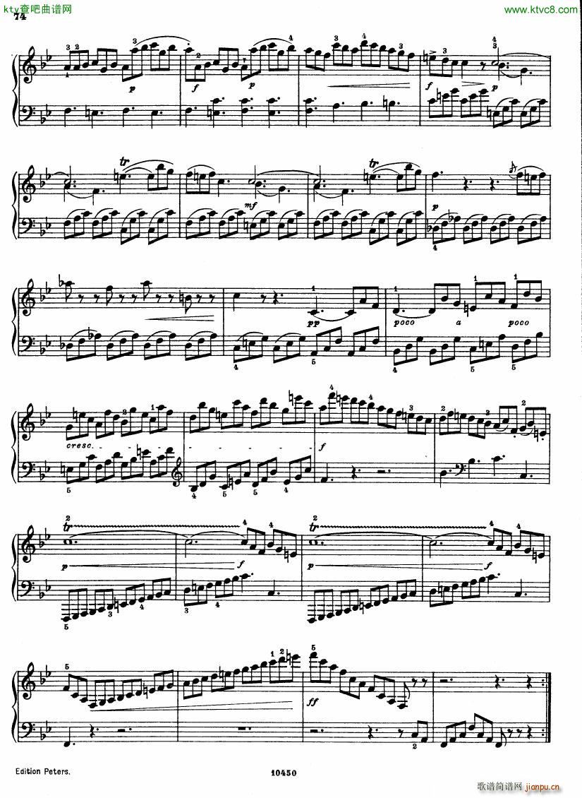 Bach JC op 17 no 6 Sonata(����V)23