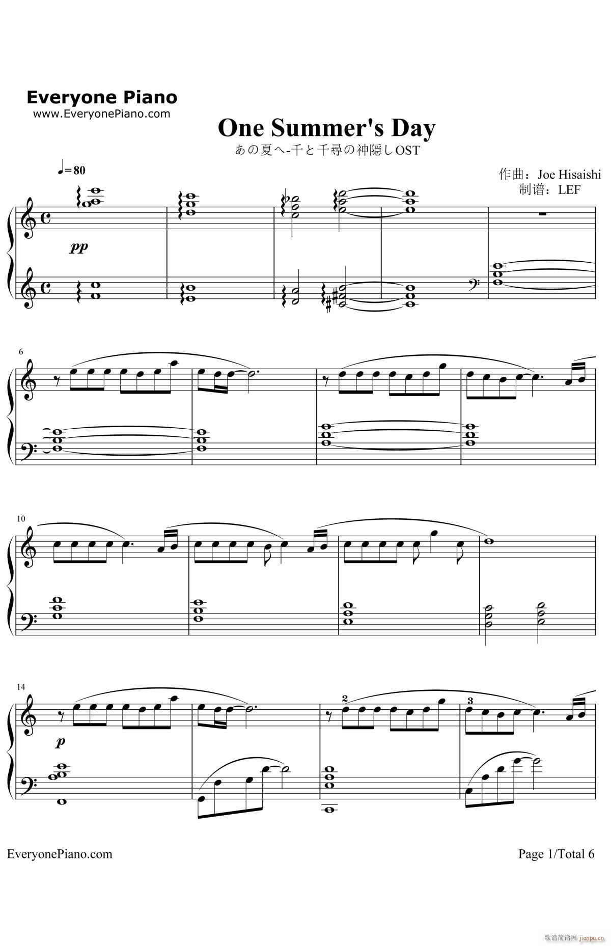 One Summer s Day(����V)1