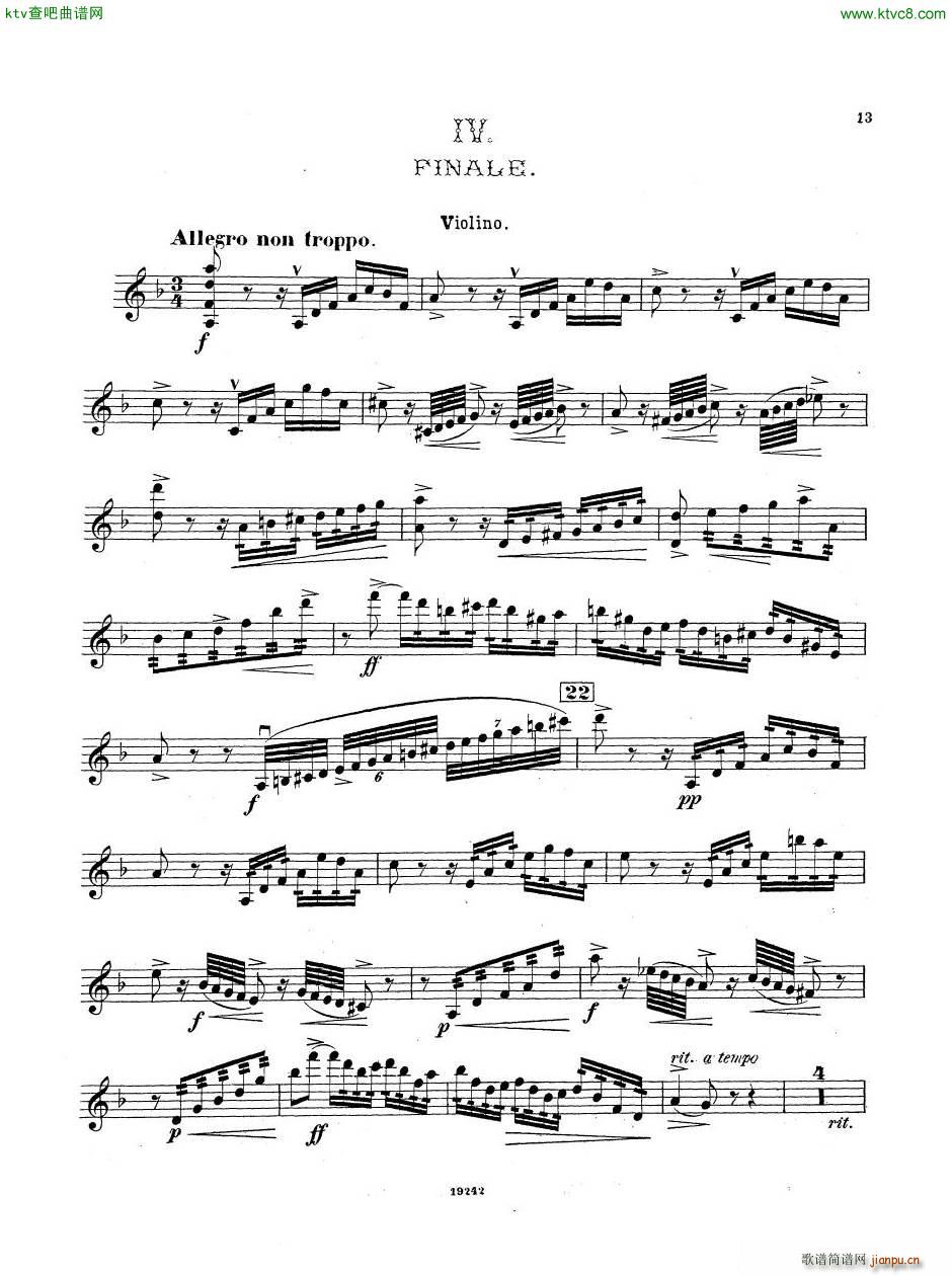 Arensky op 32 Piano Trio No 1 in D minor 1894 ��(����V)31