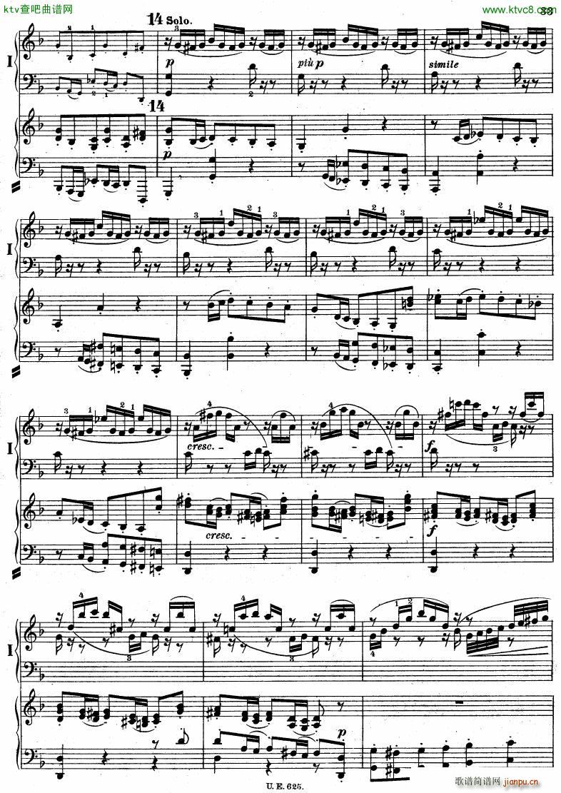 Bach JS BWV 1052 Keyboard Concerto in d ed R ntgen(����V)34