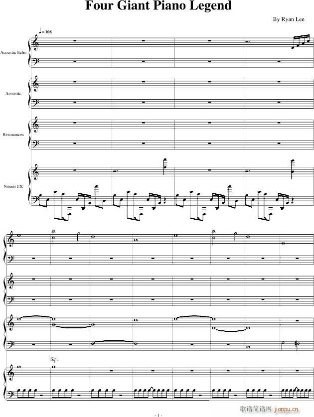 Four Pianos Legend(����V)1