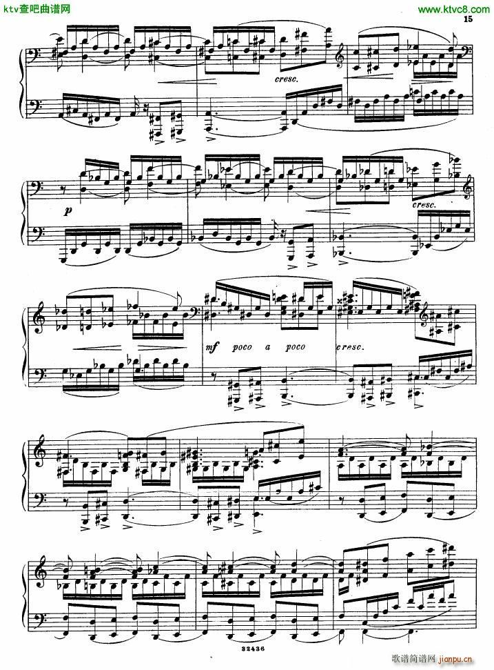 Gliere 25 Preludes op30 Book4(����V)14