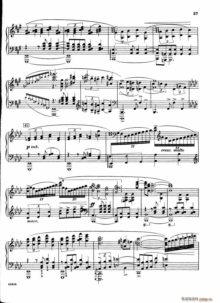 Barber op 28 Souvenirs piano solo(����V)1