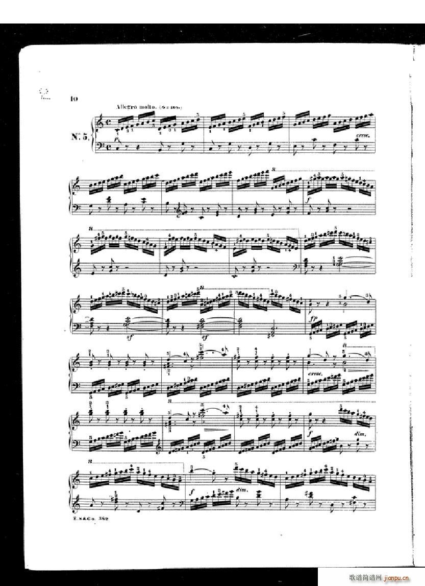 Czerny School of Velocity book 1 Op 299(����V)8