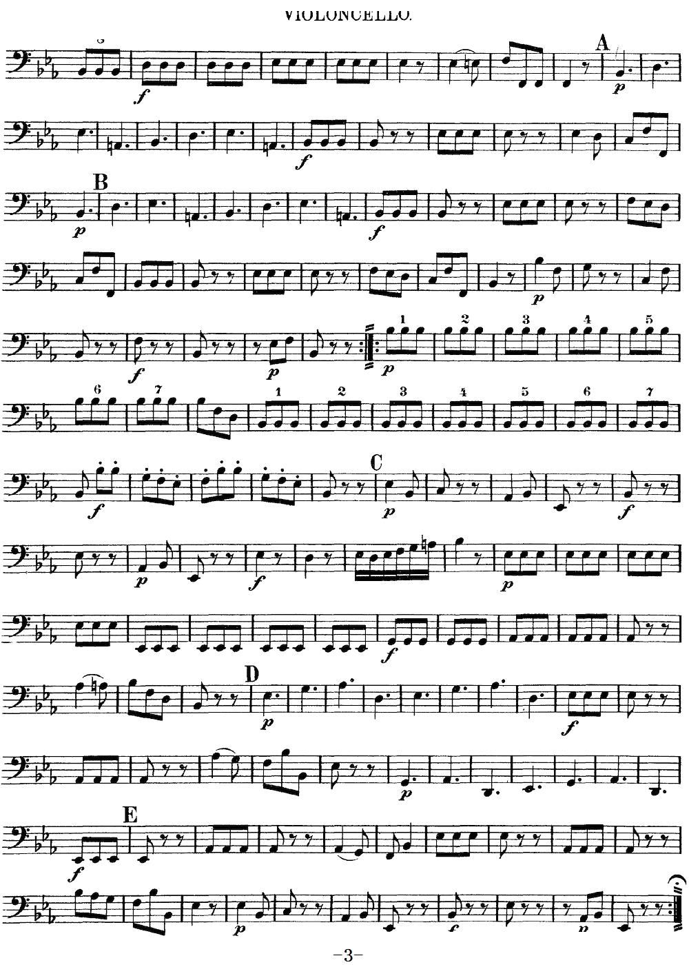 Mozart Quartet No 11 in Eb Major K 171 Cello(ʮ�ּ�����)3